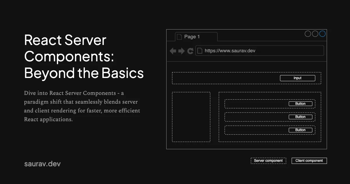 React Server Components: Beyond the Basics